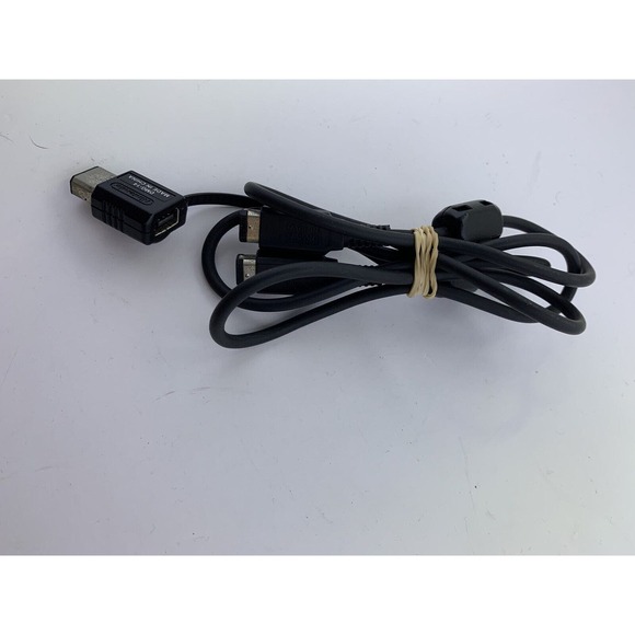 Authentic Nintendo Game Boy Color GBC Link Cable CGB-003 w/ Adapter DMG-14 - Picture 1 of 5